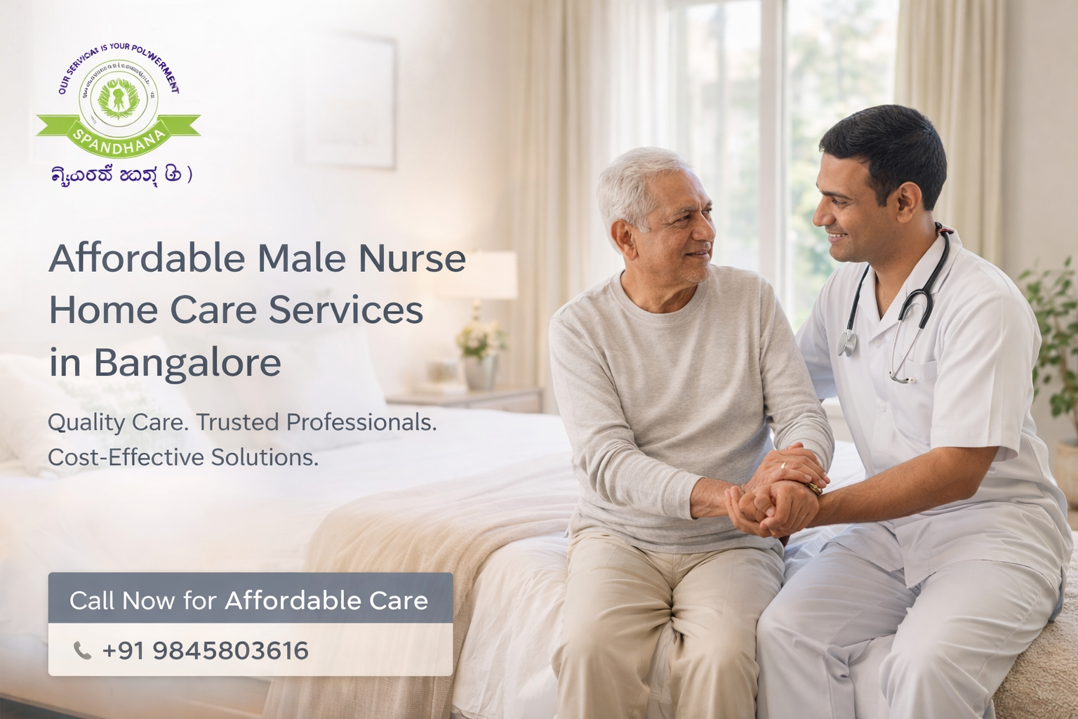 Cost of Male Nursing Services in Bangalore