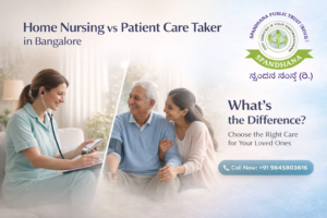 Read more about the article Home Nursing vs Patient Care Taker in Bangalore: What’s the Difference & Which One Do You Need?